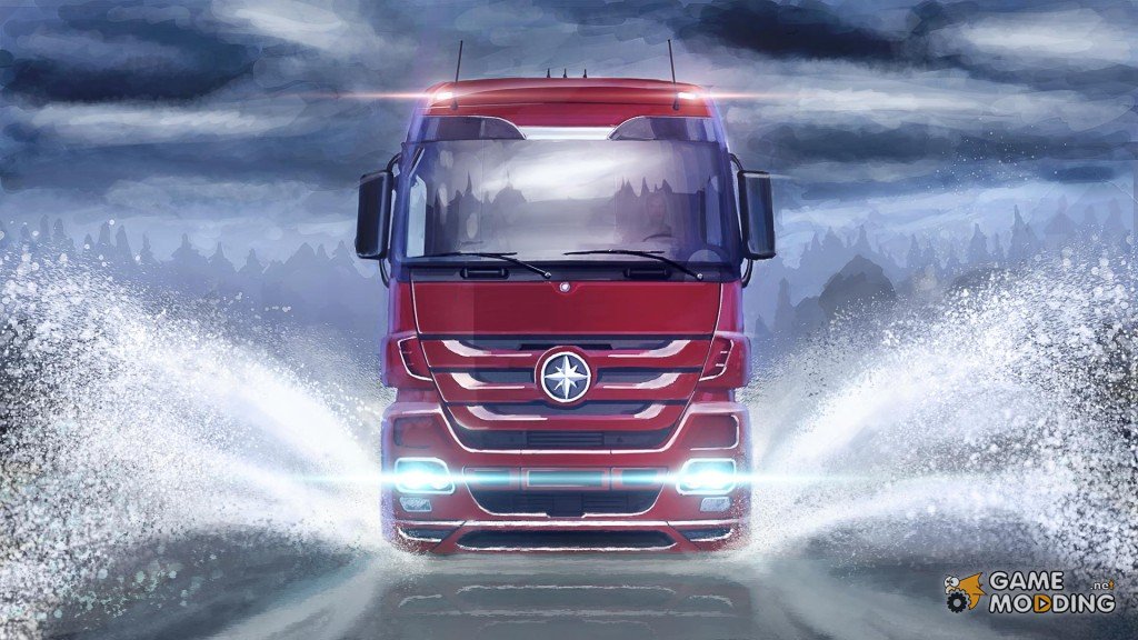 Get behind the wheel of Mercedes-Benz New Actros! Update 1.18 is ready