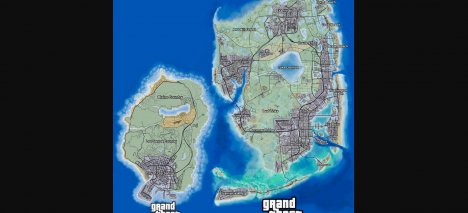 Слитая карта из GTA 6