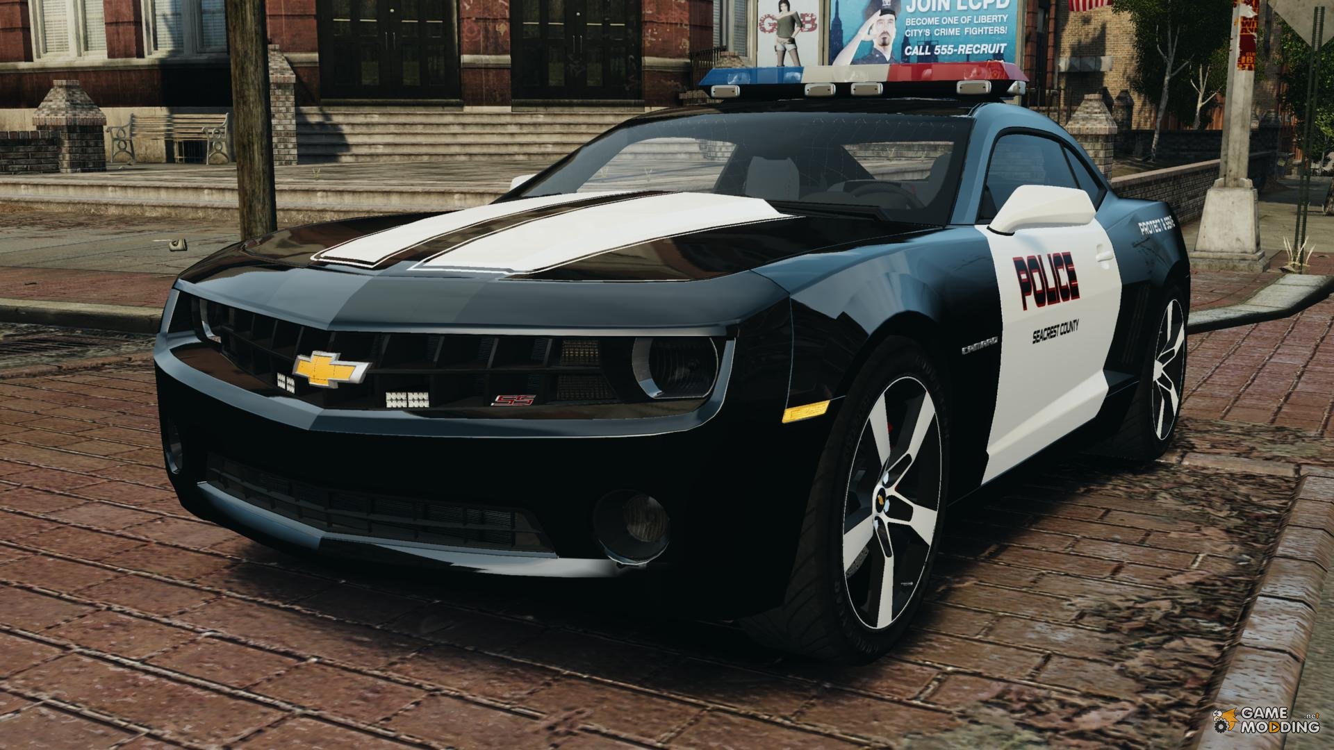 Chevrolet camaro police gta 5 фото 27