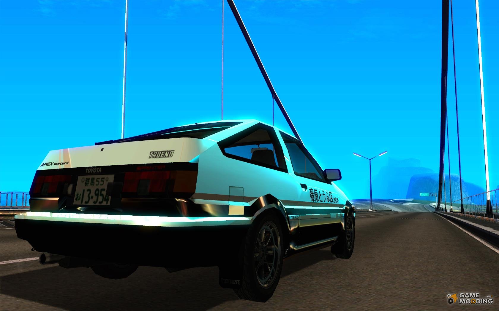 Toyota ae86 trueno gta 5 фото 85