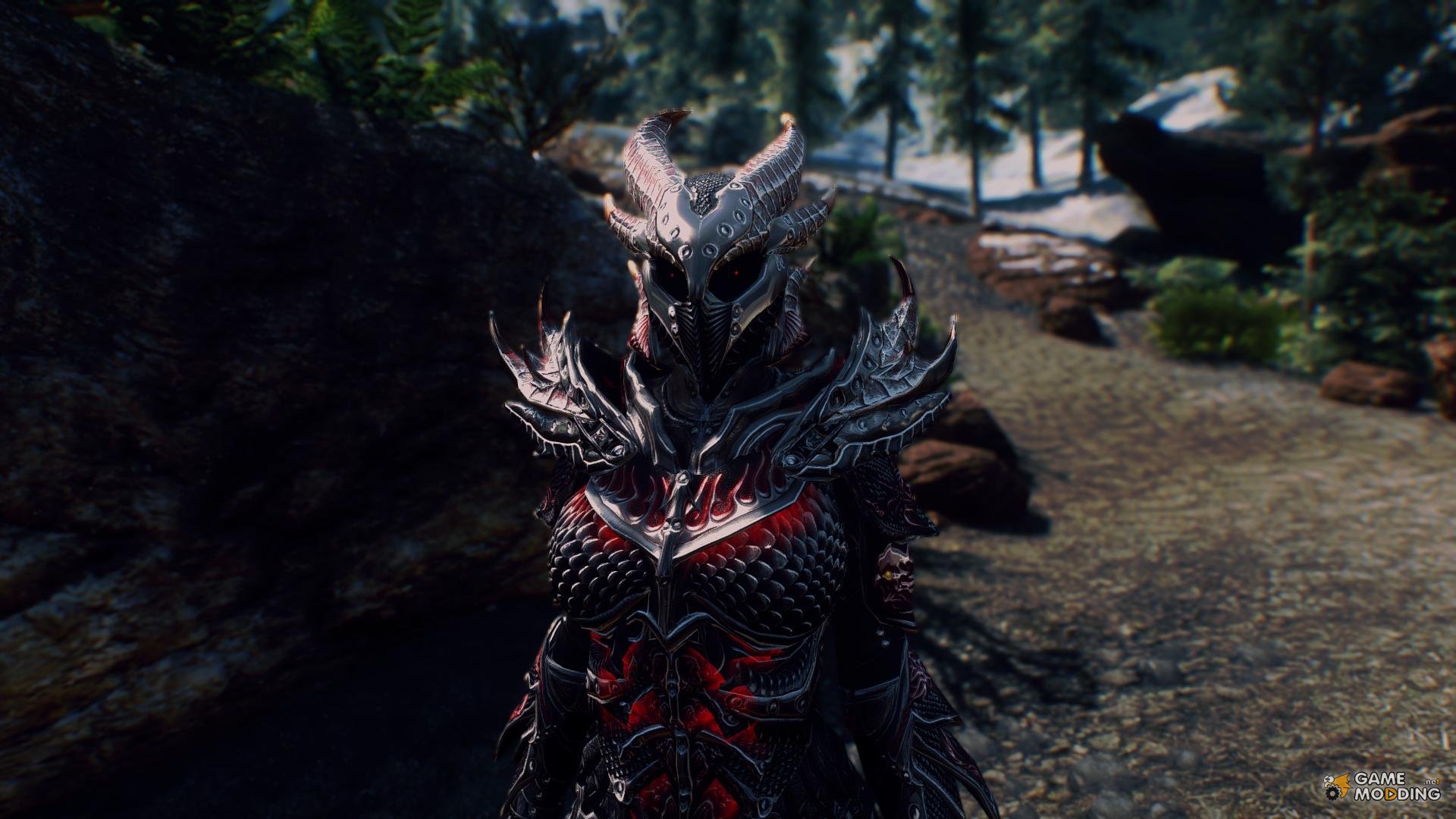 daedric armor and weapon improvement for tes v skyrim.