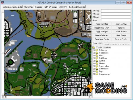 GTA SA Control Center  2.1.1